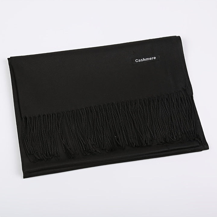 Classic Warm Cashmere Winter Scarf