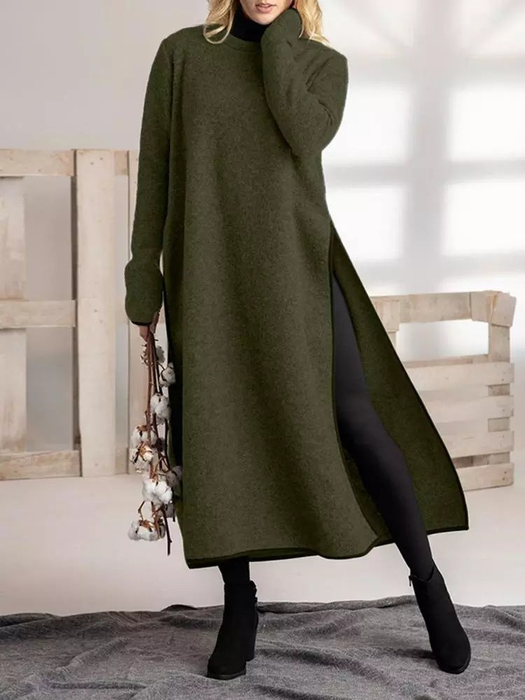 Rosalind™ | Elegant Long Knit Dress