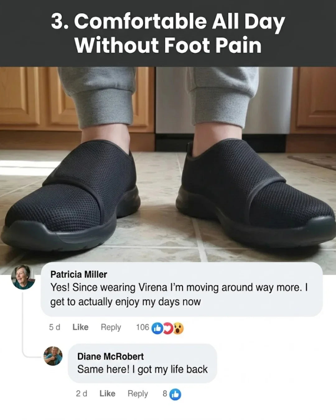 Virena™ | Protect Your Feet From Hard Floors &amp; Plantar Fasciitis