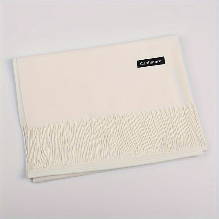 Classic Warm Cashmere Winter Scarf